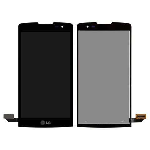 Дисплей для LG H320 Leon Y50, H324 Leon Y50, H340 Leon, H345 Leon LTE, MS345 Leon LTE, чорний, без рамки