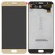 Дисплей для Samsung G610 Galaxy J7 Prime, SM-G610 Galaxy On Nxt, золотистый, без рамки, Original (PRC), original glass