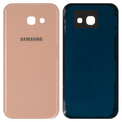 Задняя панель корпуса для Samsung A520 Galaxy A5 2017 , A520F Galaxy A5 2017 , розовая