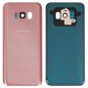 Задня панель корпуса для Samsung G950F Galaxy S8, G950FD Galaxy S8, рожева, повна, із склом камери, Original (PRC), rose pink