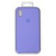 Чехол для iPhone XR, фиолетовый, Original Soft Case, силикон, elegant purple (39)