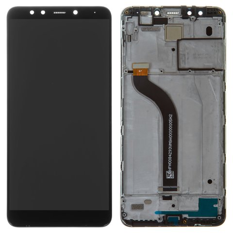 Дисплей для Xiaomi Redmi 5, чорний, з рамкою, High Copy, MDG1, MDI1
