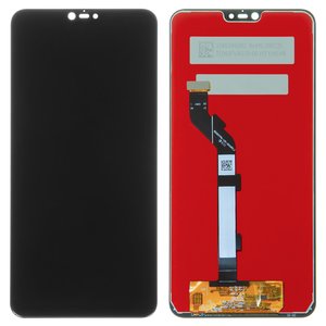 Дисплей для Xiaomi Mi 8 Lite 6.26", чорний, без рамки, Оригінал переклеєне скло , M1808D2TG