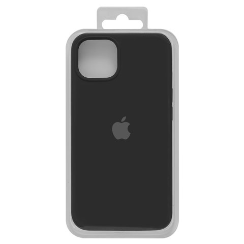 Чохол для Apple iPhone 13, чорний, Original Soft Case, силікон, black 18  full side