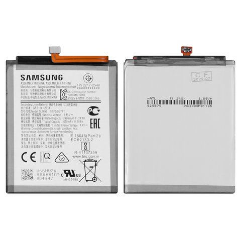 Акумулятор QL1695 для Samsung A015 Galaxy A01, Li ion, 3,85 B, 3000 мАг, Original PRC 