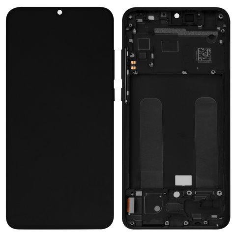 Дисплей для Xiaomi Mi 9 Lite, черный, с рамкой, Original PRC , M1904F3BG