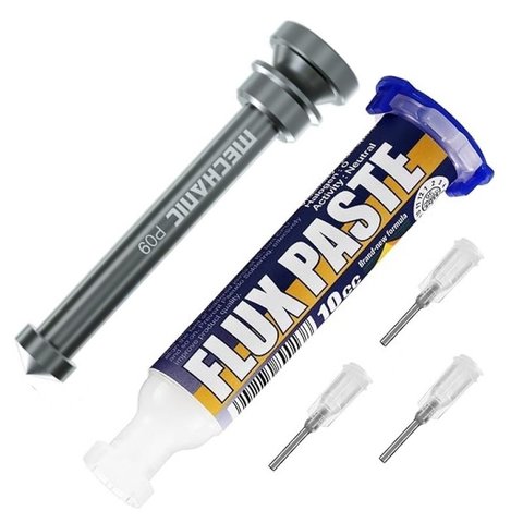 Флюс паста Mechanic UV559, з металевим штовхачем, 10 мл