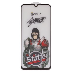 Защитное стекло Gorilla для Samsung A155 Galaxy A15, A156 Galaxy A15 5G, M156 Galaxy M15, совместимо с чехлом, Full Glue, Anti Static, черный