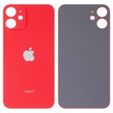 Задня панель корпуса для iPhone 12 mini, червона, не потрібно знімати скло камери, Original (PRC), big hole