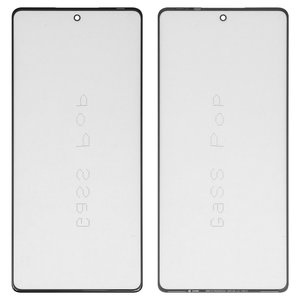 Стекло корпуса G+OCA PRO для Tecno Pova 6 LI7 , Pova 6 Pro LI9 , с OCA пленкой, черное