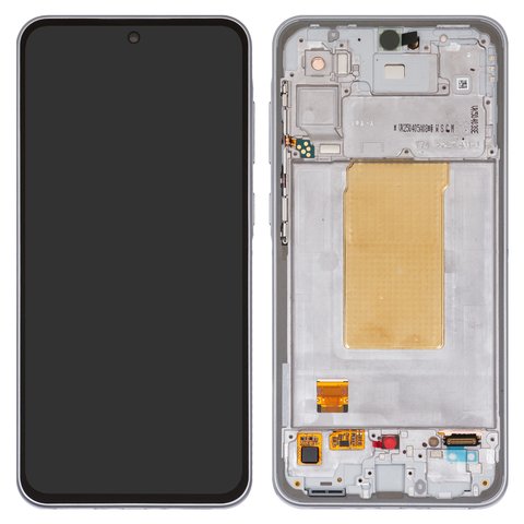 Дисплей для Samsung A366 Galaxy A36, белый, с рамкой, Original PRC , white