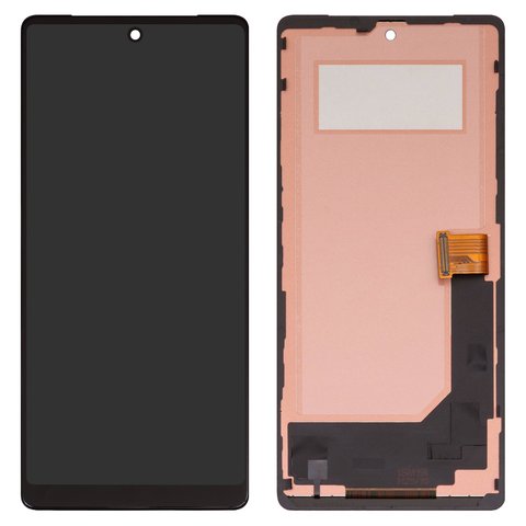 Дисплей для Google Pixel 7, черный, с рамкой, Сopy, TFT , GVU6C, GQML3