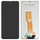 Дисплей для Samsung A075 Galaxy A07 4G, черный, без рамки, Оригинал (переклеено стекло)