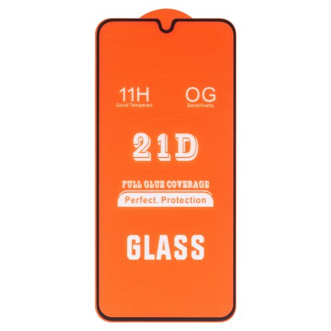 Захисне скло для Samsung A175 Galaxy A17 4G, сумісне з чохлом, Full Glue, без упаковки , чорний