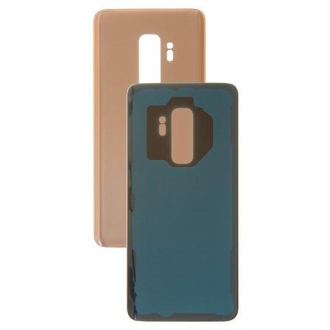 Housing Back Cover compatible with Samsung G965F Galaxy S9 Plus, golden, Original PRC , sunrise gold 