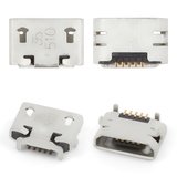 Charge Connector compatible with Asus FonePad 7 FE170CG; Sony D2004 Xperia E1, D2005 Xperia E1, D2104 Xperia E1 DS, D2105 Xperia E1 DS, D2114 Xperia E1 TV; HTC S710e Incredible S, (5 pin, micro USB type-B)