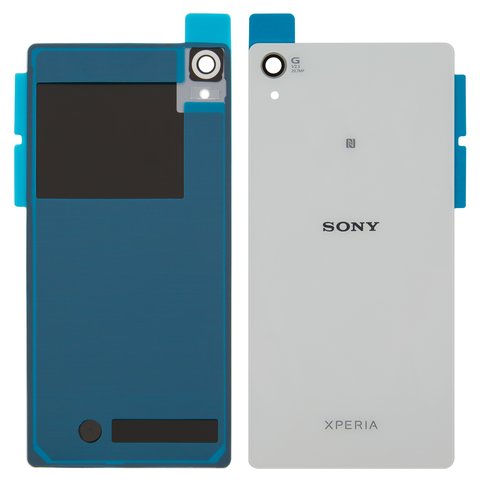 Housing Back Cover compatible with Sony D6502 Xperia Z2, D6503 Xperia Z2, white 