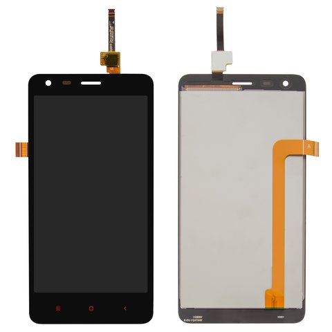 LCD compatible with Xiaomi Redmi 2, black, without frame, 2014817, 2014818 