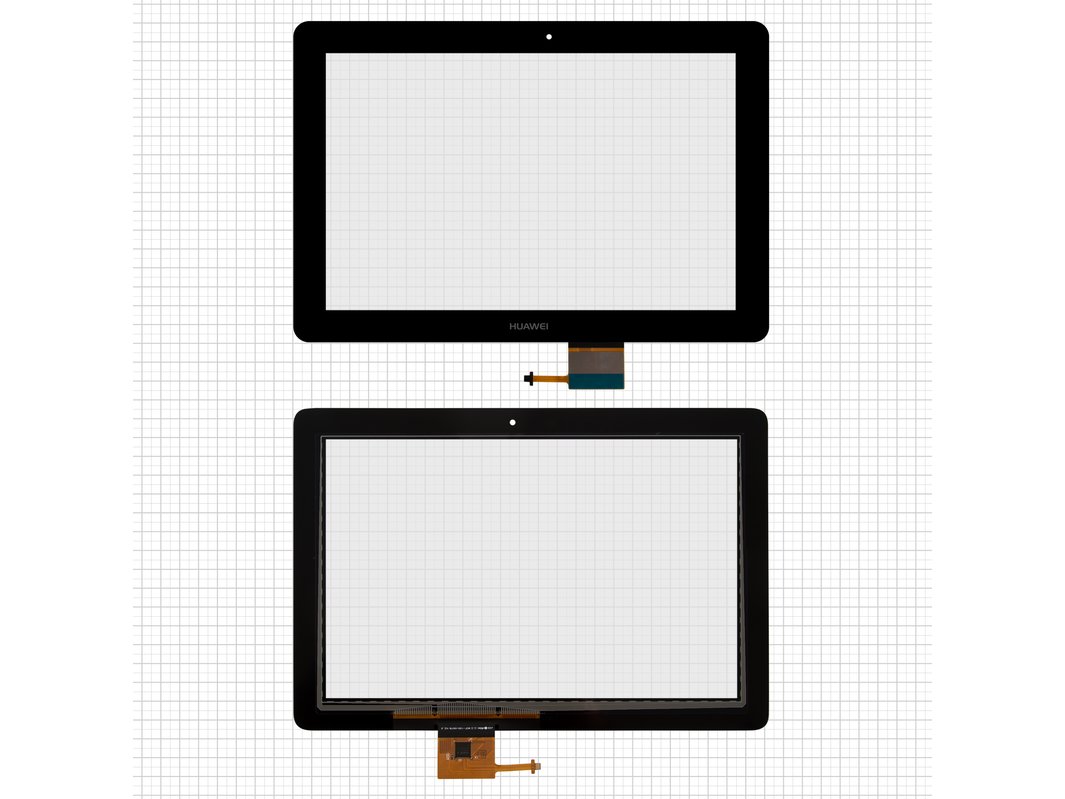 Insecten tellen rit Geschatte Touchscreen compatible with Huawei MediaPad 10 Link 3G (S10-201u), MediaPad  10 Link+ (S10-231u), (black) - All Spares