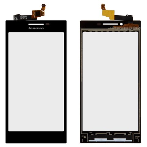 Touchscreen compatible with Lenovo P70, black 