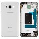 Housing compatible with Samsung E700 Galaxy E7, (white, with side buttons)