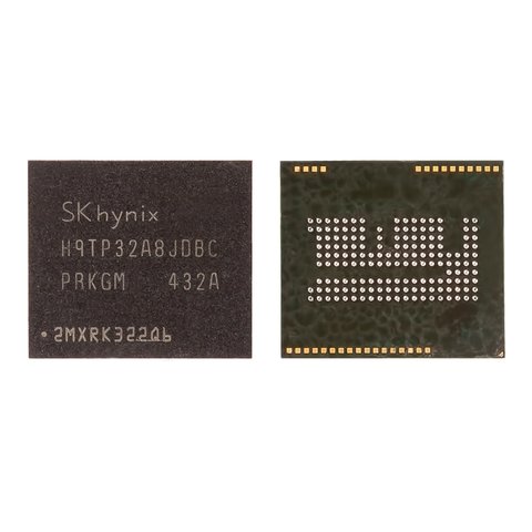 Microchip de memoria H9TP32A8JDBC puede usarse con HTC Desire 516 Dual Sim; LG D280 Optimus L65, D285 Optimus L65 Dual SIM; Lenovo A536, A680