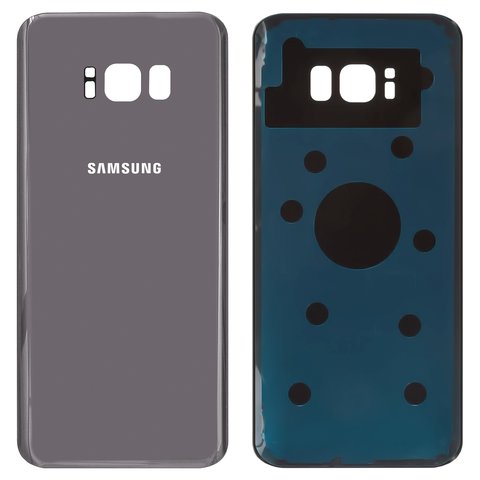 Panel trasero de carcasa puede usarse con Samsung G955F Galaxy S8 Plus, morada, gris, Original PRC , orchid gray