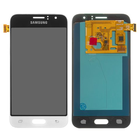 Pantalla LCD puede usarse con Samsung J120 Galaxy J1 2016 , blanco, sin marco, High Copy, OLED 