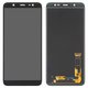 Pantalla LCD puede usarse con Samsung J800 Galaxy J8, J810 Galaxy J8 (2018), J810 Galaxy On8 (2018), negro, con ajuste de brillo, sin marco, Copy, (TFT)
