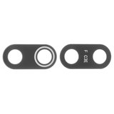 Стекло камеры для Xiaomi Redmi 7A, черное, без рамки, MZB7995IN, M1903C3EG, M1903C3EH, M1903C3EI