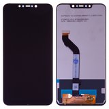 Pantalla LCD puede usarse con Xiaomi Pocophone F1, negro, sin marco, Copy, M1805E10A