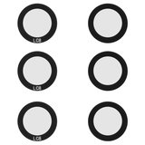 Camera Lens compatible with Samsung M135 Galaxy M13, (black, without frame, set 3 pcs.)