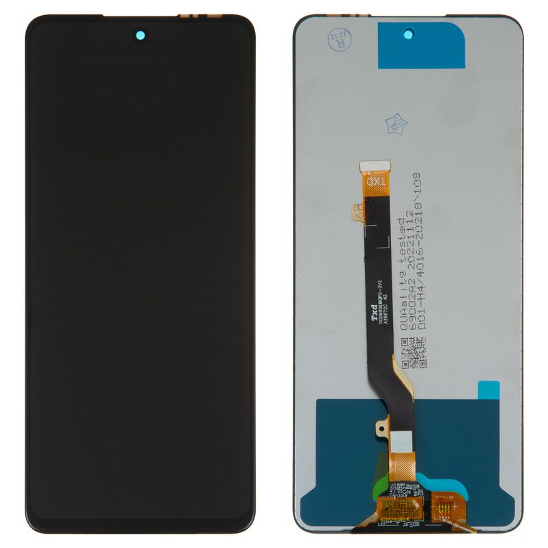 Pantalla LCD para Ulefone Note 16 Pro mas tactil negro mas marco negro  calidad premium