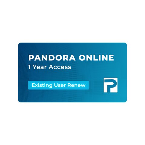 Renovación de acceso a Pandora Online por 1 año para usuarios existentes