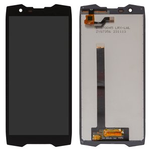 Pantalla LCD puede usarse con Blackview BV6800, BV6800 Pro, negro, sin marco, High Copy, FPC Y87685