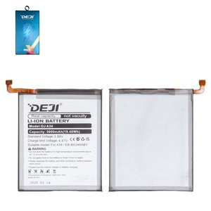 Battery Deji EB BA226ABY compatible with Samsung A226 Galaxy A22 5G, Li ion, 3.85 V, 5000 mAh 