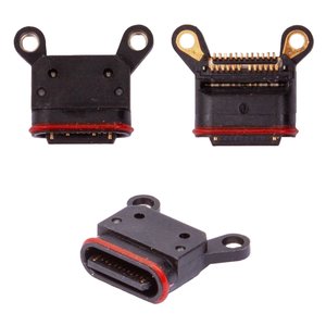Charge Connector compatible with Google Pixel 3, Pixel 3 XL, Pixel 3a, Pixel 3a XL, 24 pin, USB type C 