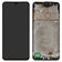 LCD compatible with Samsung A165 Galaxy A16, black, with frame, original change glass 