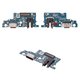 Flat Cable compatible with Realme C63 4G, (charge connector, with components, Original (PRC), charging board)