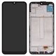 Дисплей для Samsung M346 Galaxy M34, черный, с рамкой, High Copy, с широким ободком, (OLED)