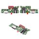 Cable flex puede usarse con Tecno Pova 5 (LH7n); Infinix Note 30 (X6833, X6716), del conector de carga, con componentes, High Copy, placa del cargador