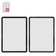 Housing Glass G+OCA PRO compatible with iPad Air 11 2024, iPad Air 11 2025, (with OCA film, black)