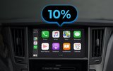10% OFF CarPlay | Android Auto adapters for INFINITI, BMW, Mercedes-Benz, Audi, Porsche!