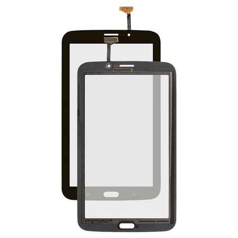 Touchscreen compatible with Samsung P3200 Galaxy Tab3, P3210 Galaxy Tab 3, T210, T2100 Galaxy Tab 3, T2110 Galaxy Tab 3, bronze, version 3G  