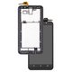 LCD compatible with Asus ZenFone 2 (ZE551ML), (black, AUO FHD)
