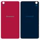 Housing Back Cover compatible with Lenovo S850, (red)
