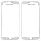 LCD Binding Frame compatible with Apple iPhone 7 Plus, (white)