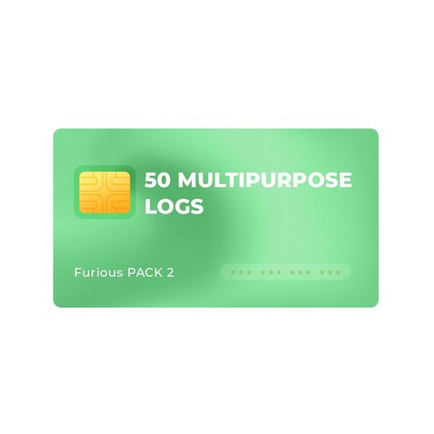 50 Multipurpose Logs for Furious PACK 2 and 6