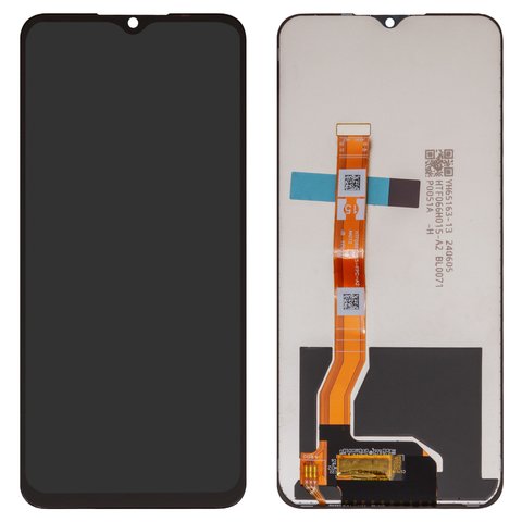 LCD compatible with Oppo A17, A17k, A18, A57 4G, A57 5G, A57e, A57s, A77 4G, A77 5G, A77s, A78 5G, black, without frame, Box CPH2477, CPH2471, CPH2591, CPH2387, PFTM20, CPH2387, CPH2385, CPH2385, CPH2339, HTF066H015