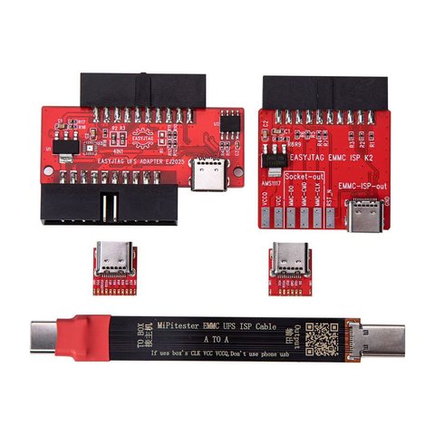 MiPi Tester Easy JTAG eMMC UFS ISP Adapter with an Encryption Chip